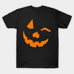 WINKING PUMPKIN FACE T-Shirt